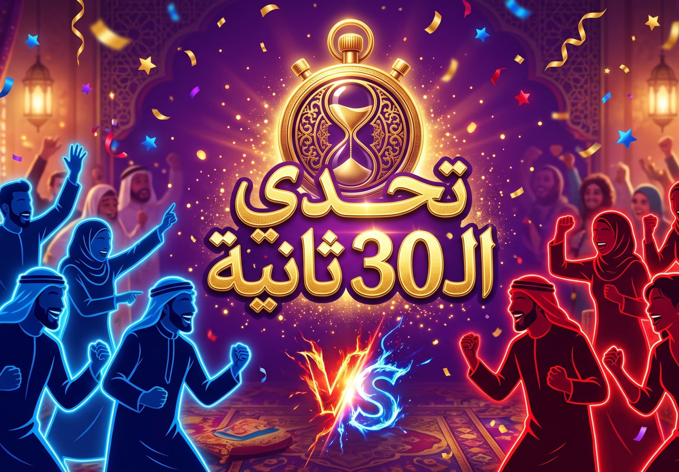 غلاف لعبة تحدي الـ30 ثانية